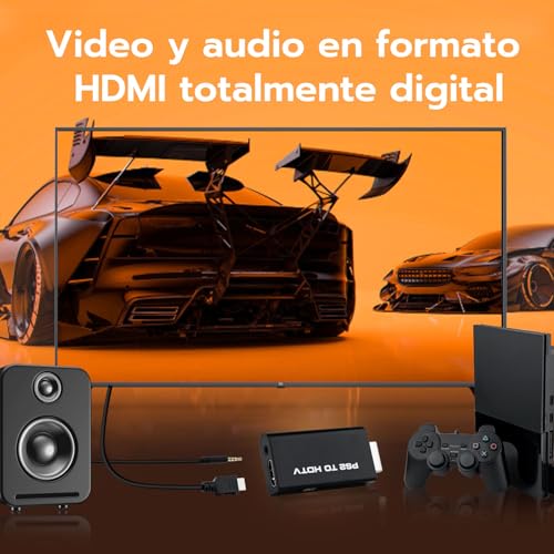 Thumbnail 6 de Mcbazel PS2 a HDMI 480p para HDTV