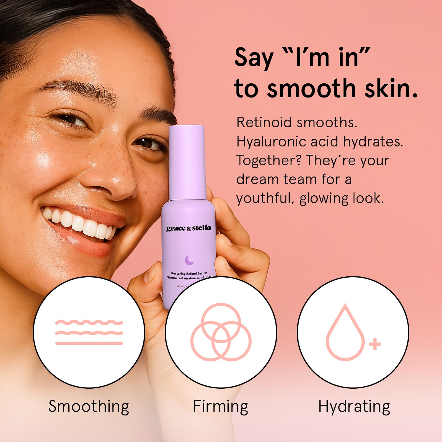 Detalle 2 de grace & stella Retinol Serum 50ml