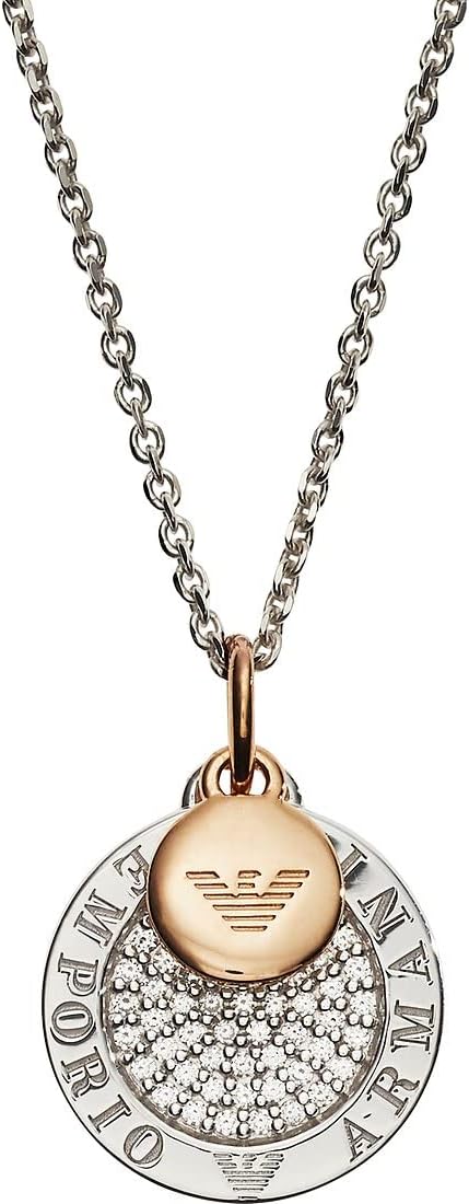 Thumbnail 1 de Emporio Armani Collier en argent sterling pour femme avec fermoir mousqueton