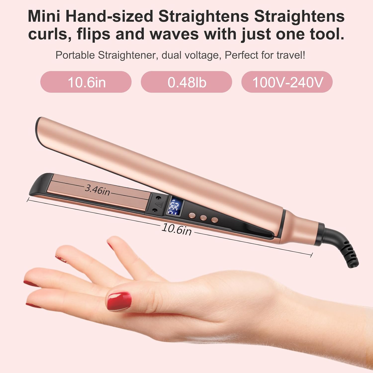 Thumbnail 3 de Mini Hair Straightener for Short Hair