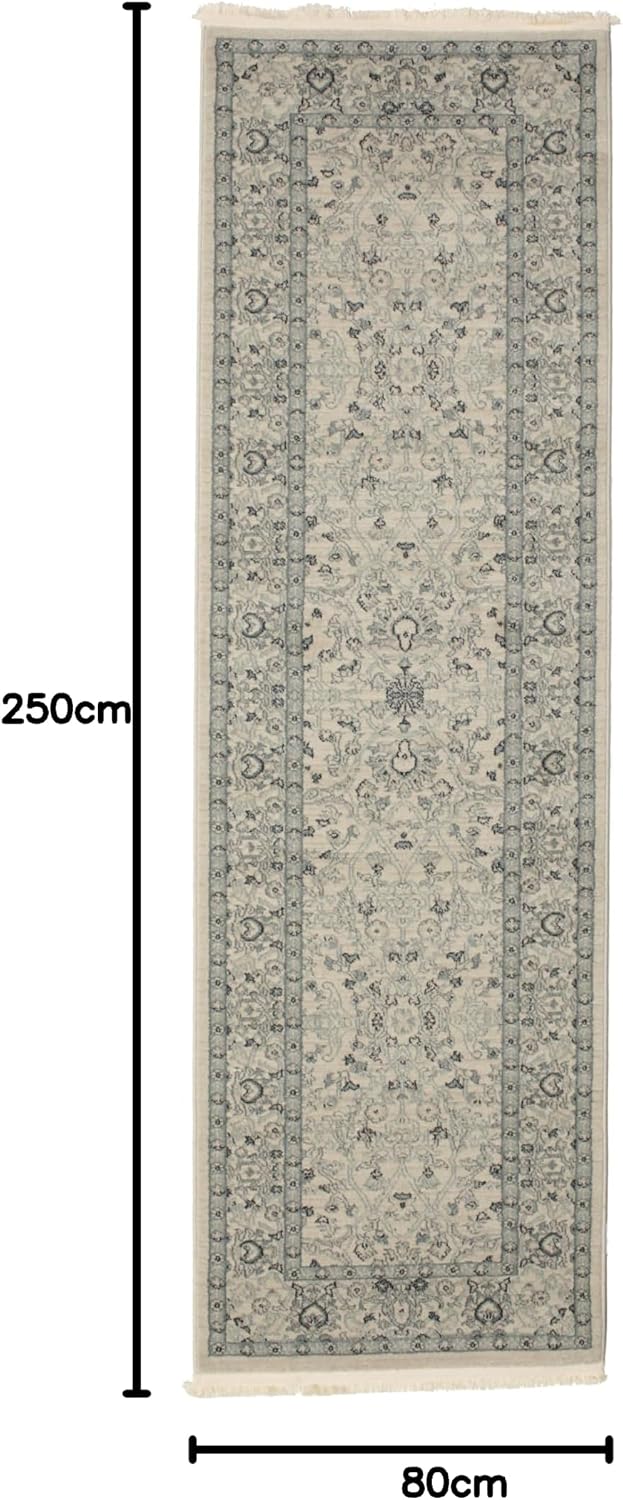 Thumbnail 1 de RugVista Ziegler Michigan rug, 80 x 250 cm, beige and green, medium pile