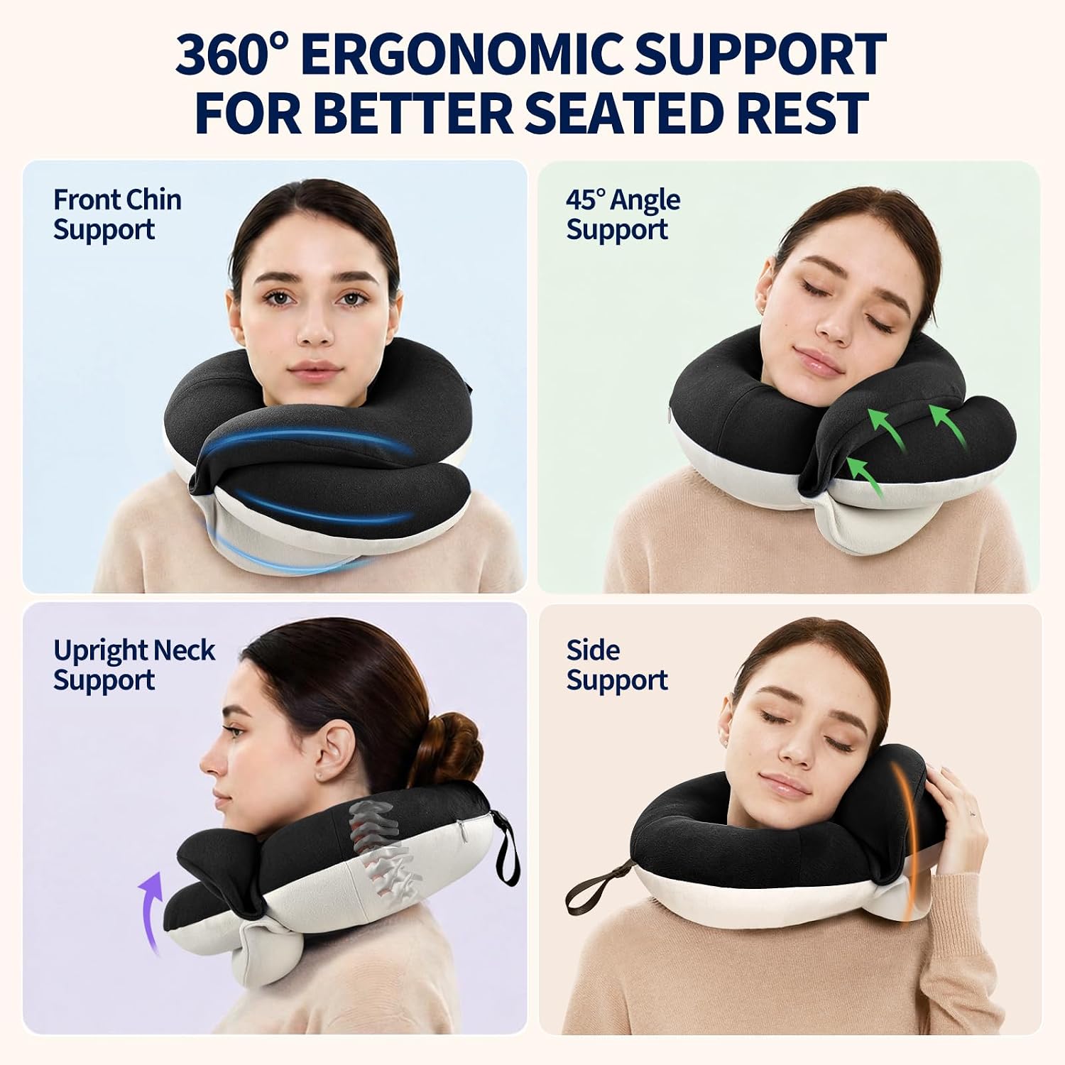 Thumbnail 1 de BUYUE Travel Neck Pillow 360° support