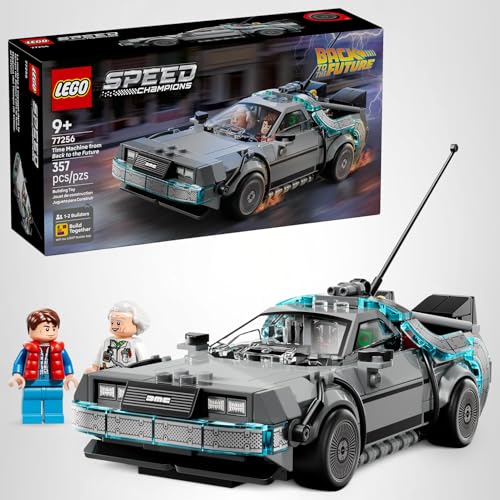 Thumbnail 7 de LEGO Speed Champions Time Machine (77256) from Back to the Future — Dual Build Modes