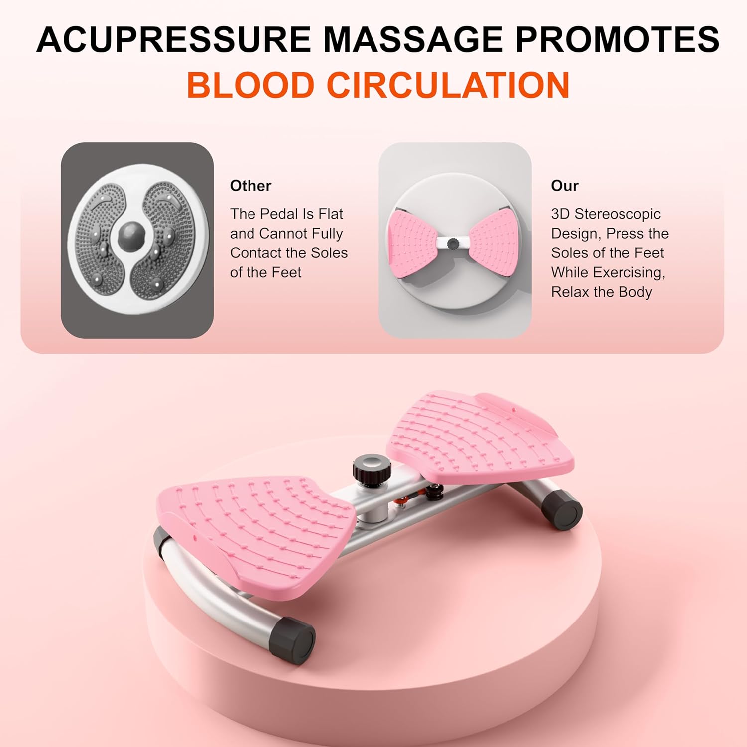 Thumbnail 3 de Waist Twist Sculptor Machine — 360° Core Trainer with Resistance Bands for Home Use