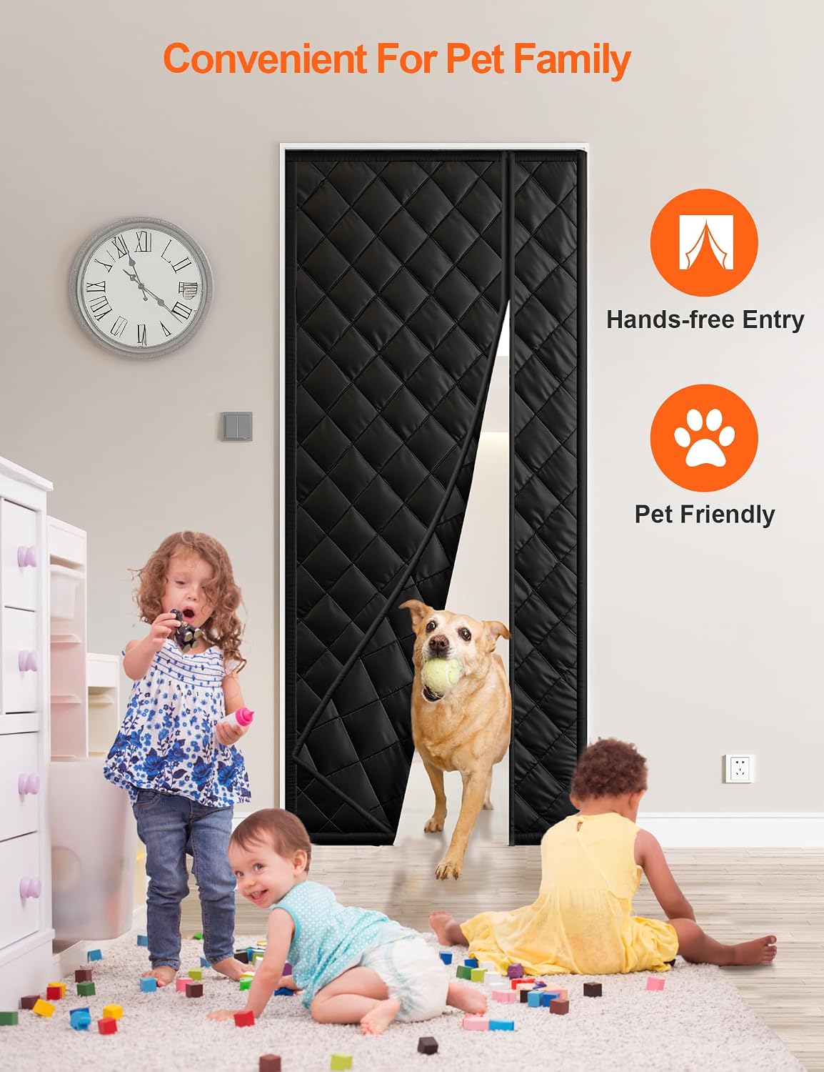 Thumbnail 5 de URBZUE Magnetic Thermal Door Curtain
