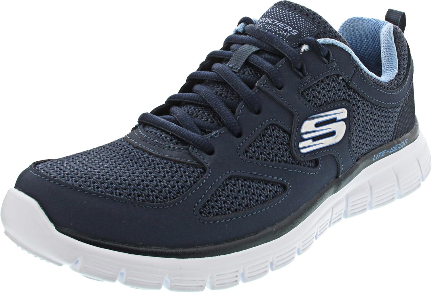 Detalle de Skechers Burns- Agoura Uomo: Scarpe da ginnastica Navy, comfort daily e stile sportivo