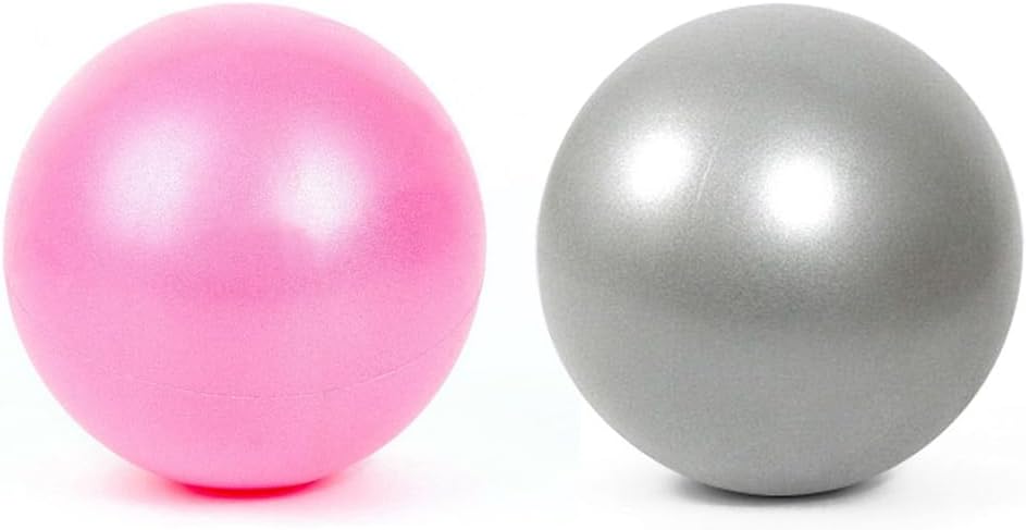 Detalle de Yontree 2 Pack Soft Pilates Ball (22–25cm) for Yoga, Pilates & Core Workouts