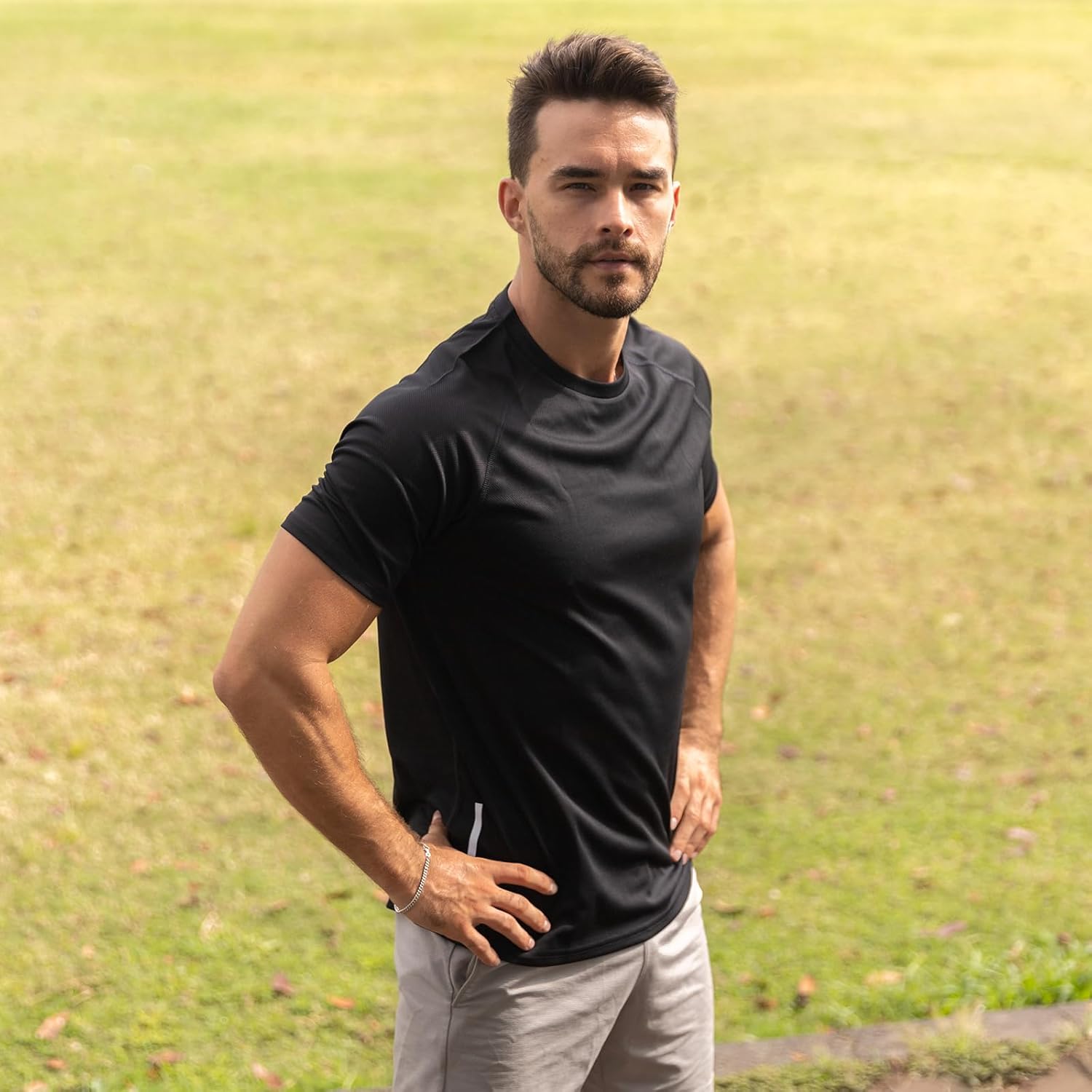Thumbnail 2 de ZENGVEE 3 Pack Gym Shirts Men – Dry Fit Short Sleeve, Breathable & Moisture-Wicking