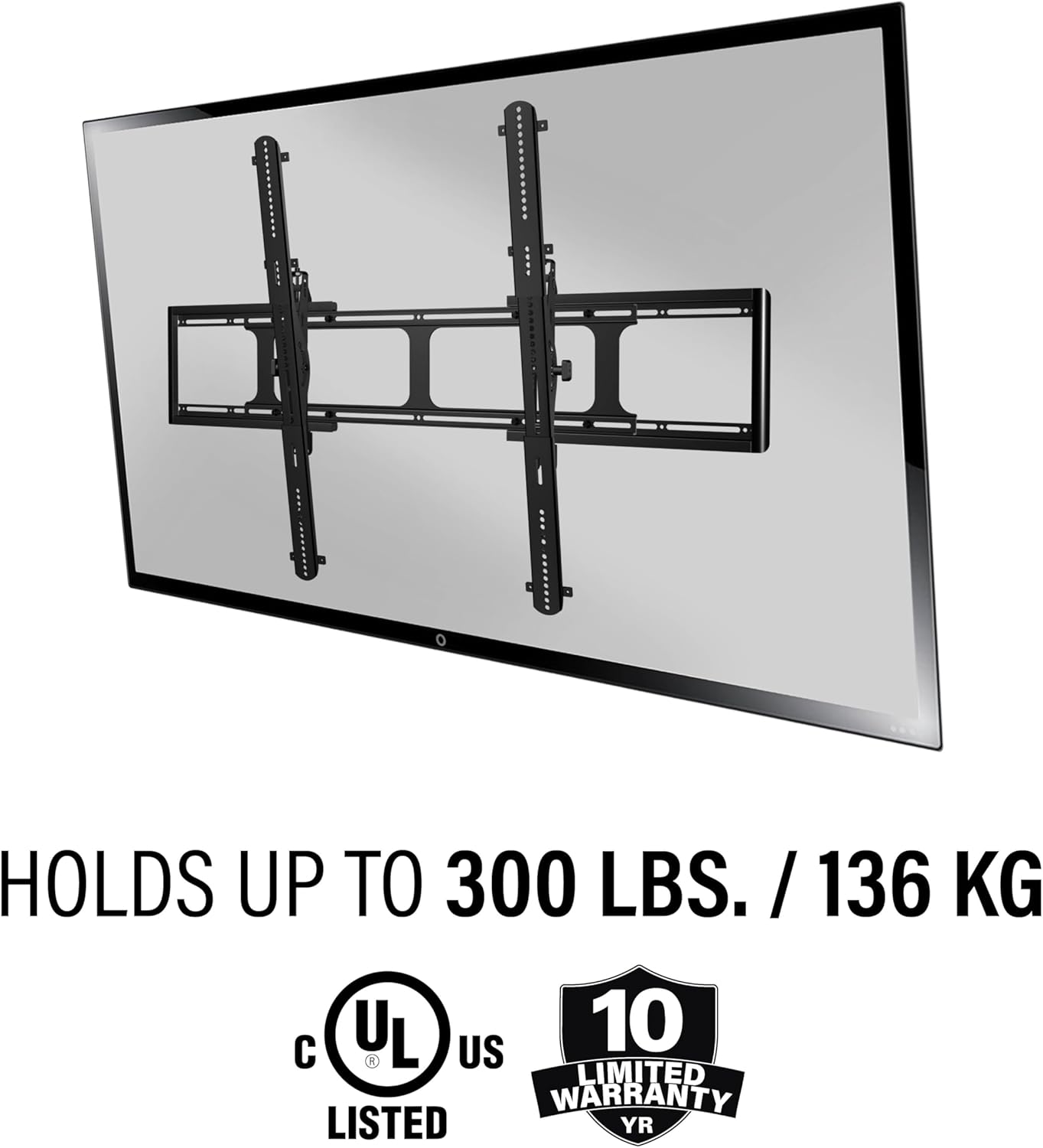 Detalle de Support mural inclinable Sanus VXT7-B2 pour écran 40–95 po