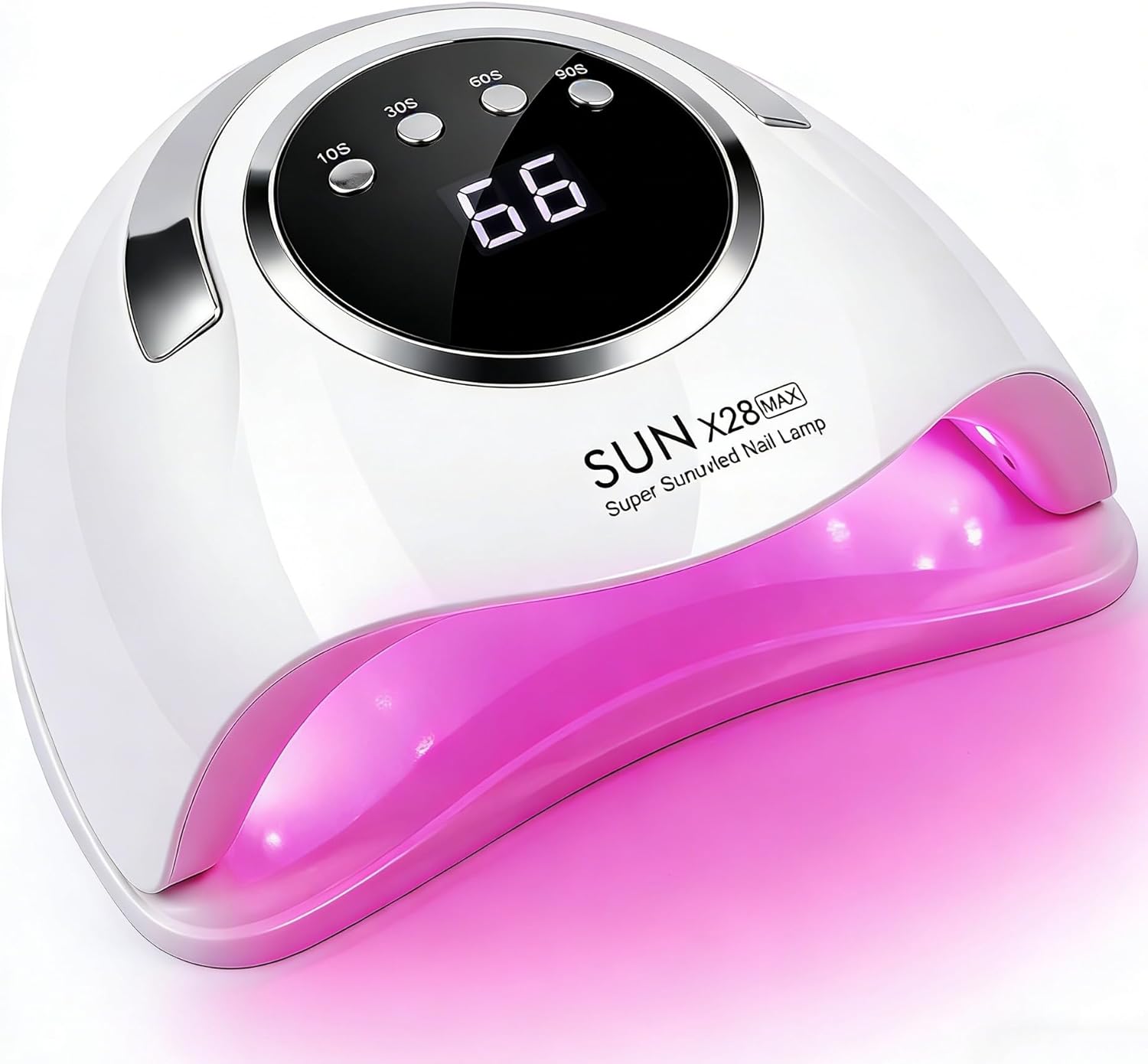 Detalle de Lampe à ongles LED UV professionnelle 500 W avec 90 LED – capteur intelligent et 4 minuteries