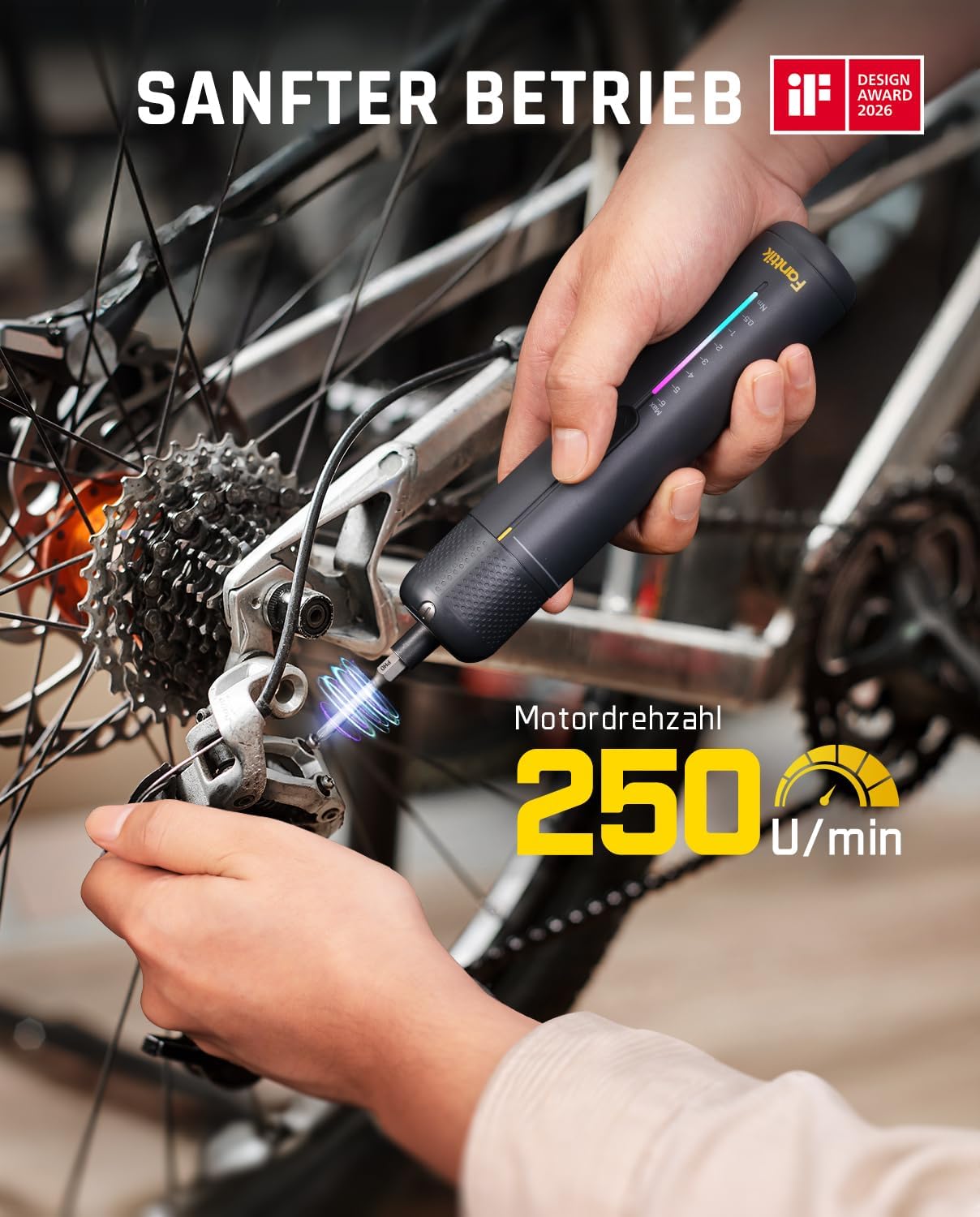 Detalle de Fanttik S2 Pro 3,7V Elektroschrauber 2000 mAh