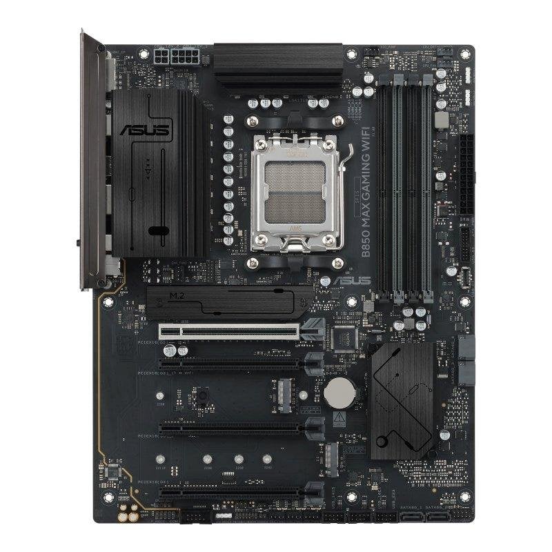 Detalle de Placa Base ASUS B850 MAX GAMING WIFI: potencia y expansión para AMD AM5