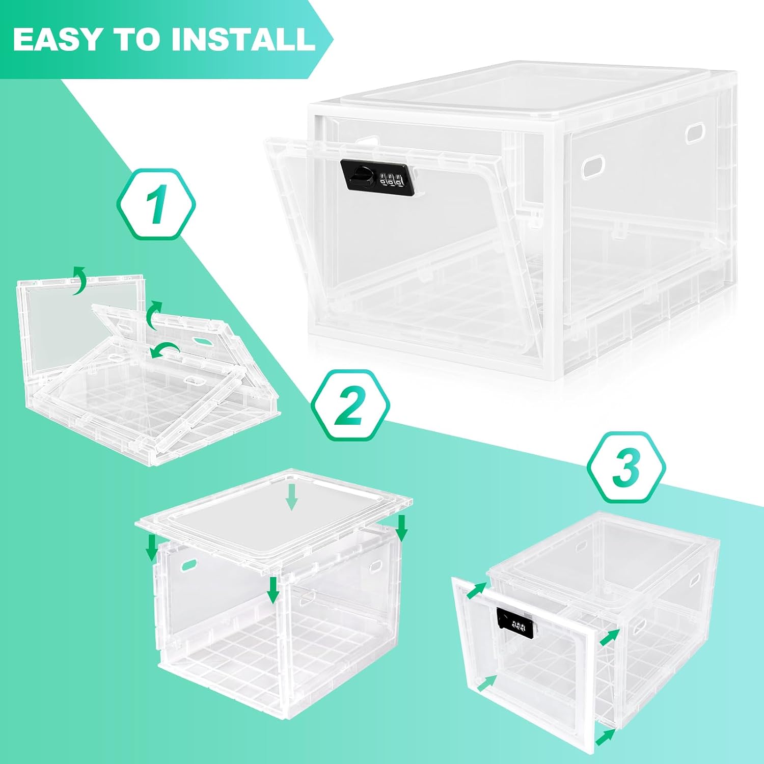 Thumbnail 4 de chefeggukk Medicine Lock Box 12.6L