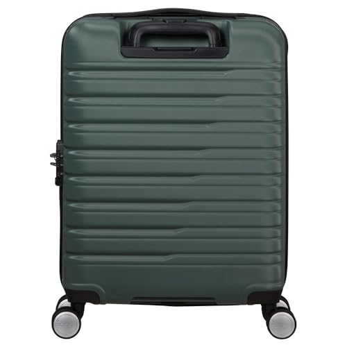 Detalle 2 de American Tourister Flashline Spinner S 55 cm – bagaglio a mano verde foresta scura