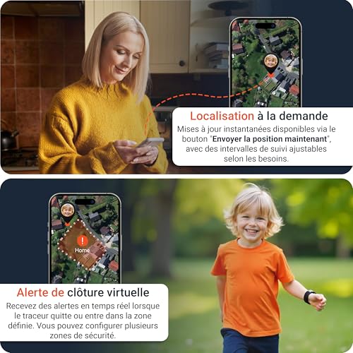 Detalle de PAJ GPS Smartwatch GPS 4G avec bouton SOS — Montre connectée pour enfants et seniors