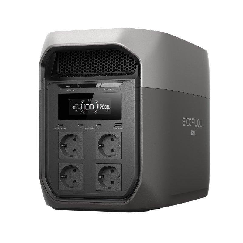 Detalle 2 de Pack Estación de energía EcoFlow DELTA 3 Max 2048Wh + Panel Solar Portátil EcoFlow 400W