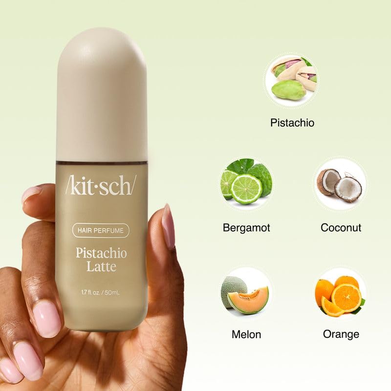 Thumbnail 6 de Kitsch Pistachio Latte Hair Perfume & Body Mist, 50 mL Odor-Eliminating Spray