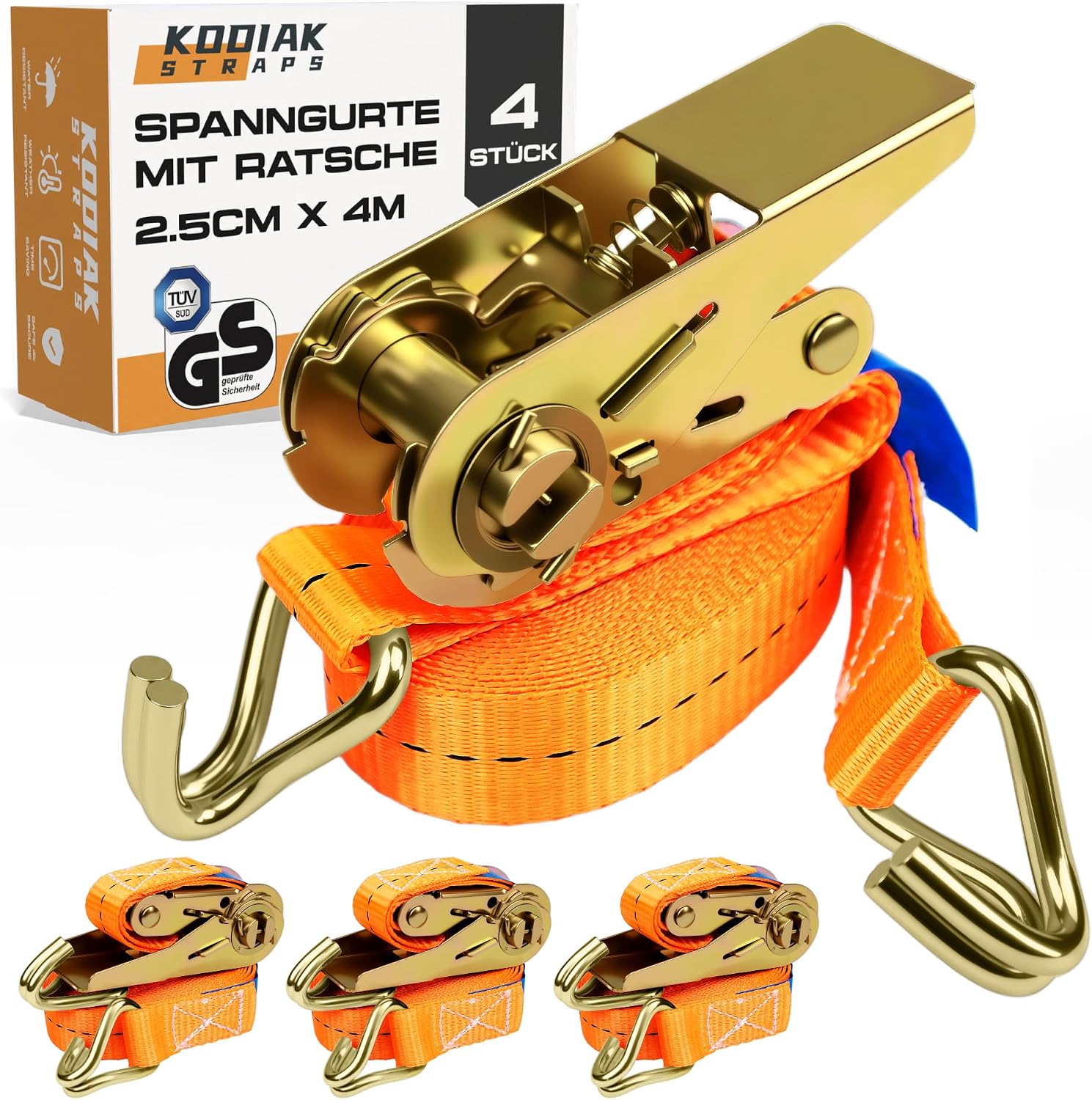 Detalle de KODIAK STRAPS RS2502 Spanngurt 4m đ