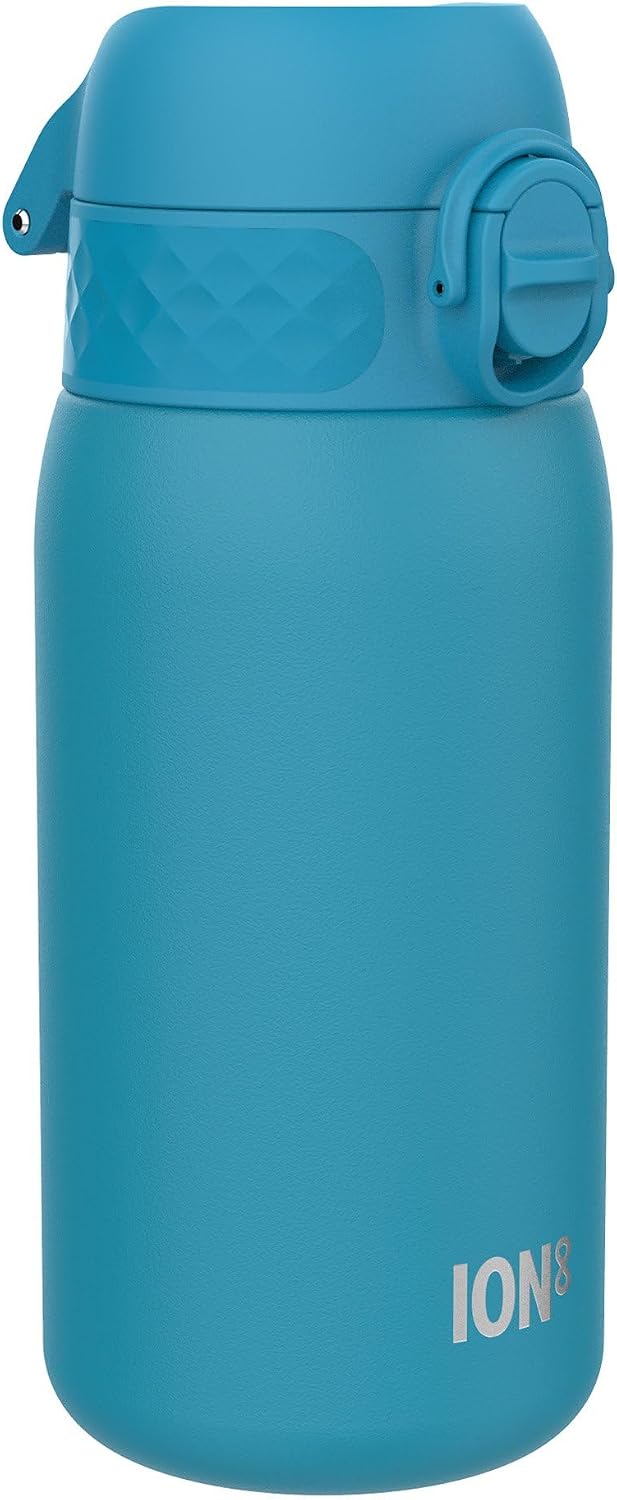 Detalle de ION8 Vacuum Insulated Steel Water Bottle (320 ml) – Leak Proof, Easy Open, Dishwasher Safe