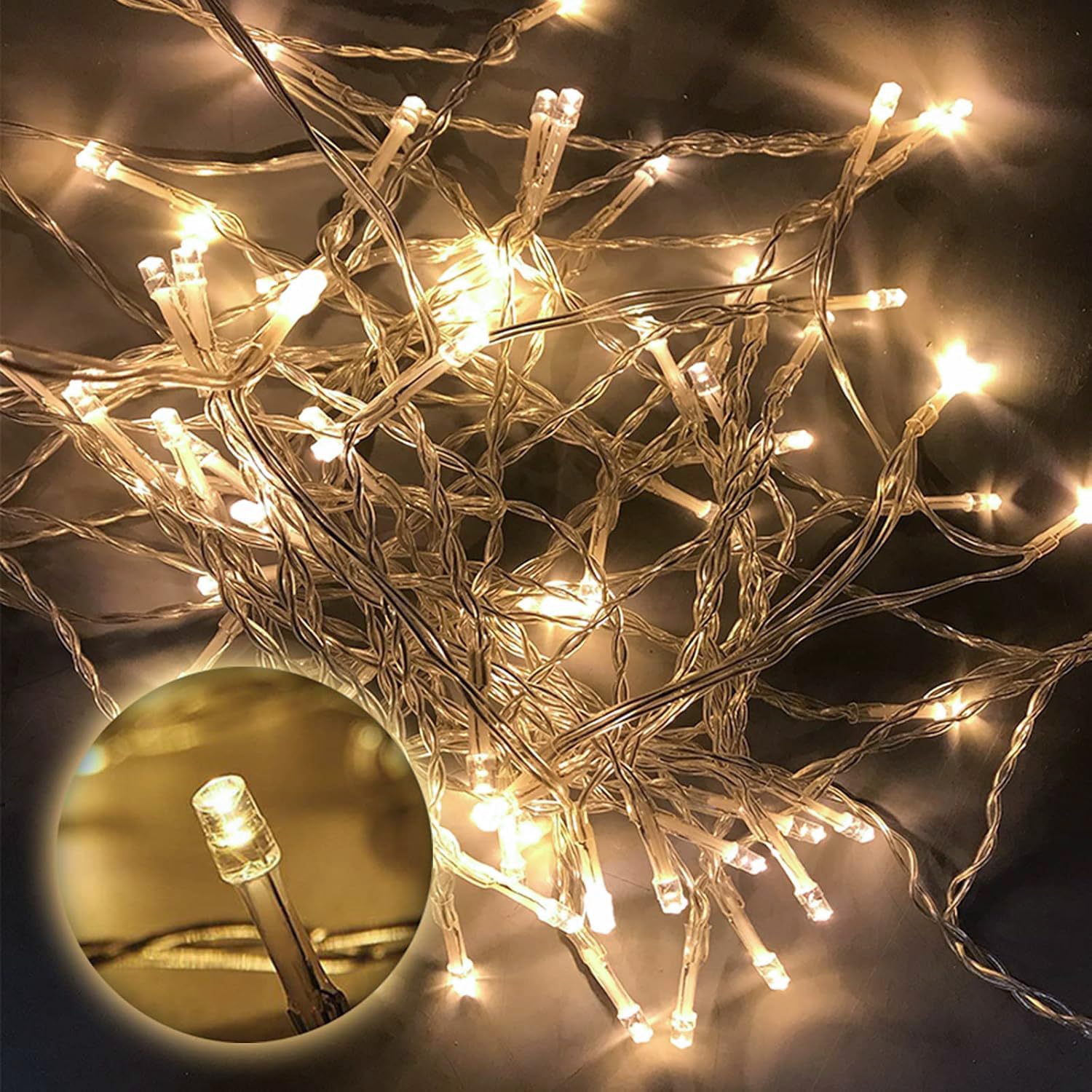 Detalle 1 de Gresonic LED‑Lichterkette 100er