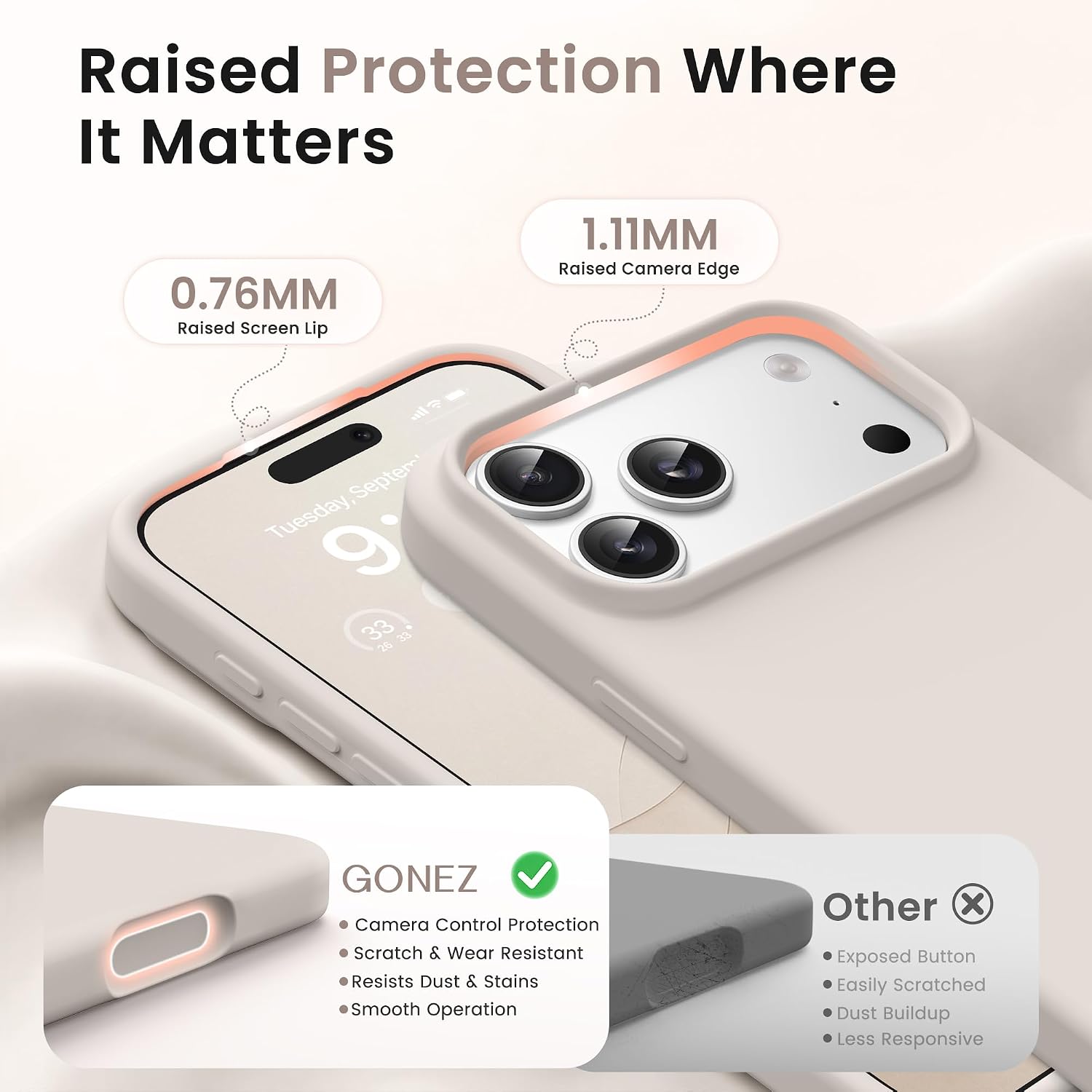 Thumbnail 2 de GONEZ Magnetic 17 Pro Max 6.9in Case