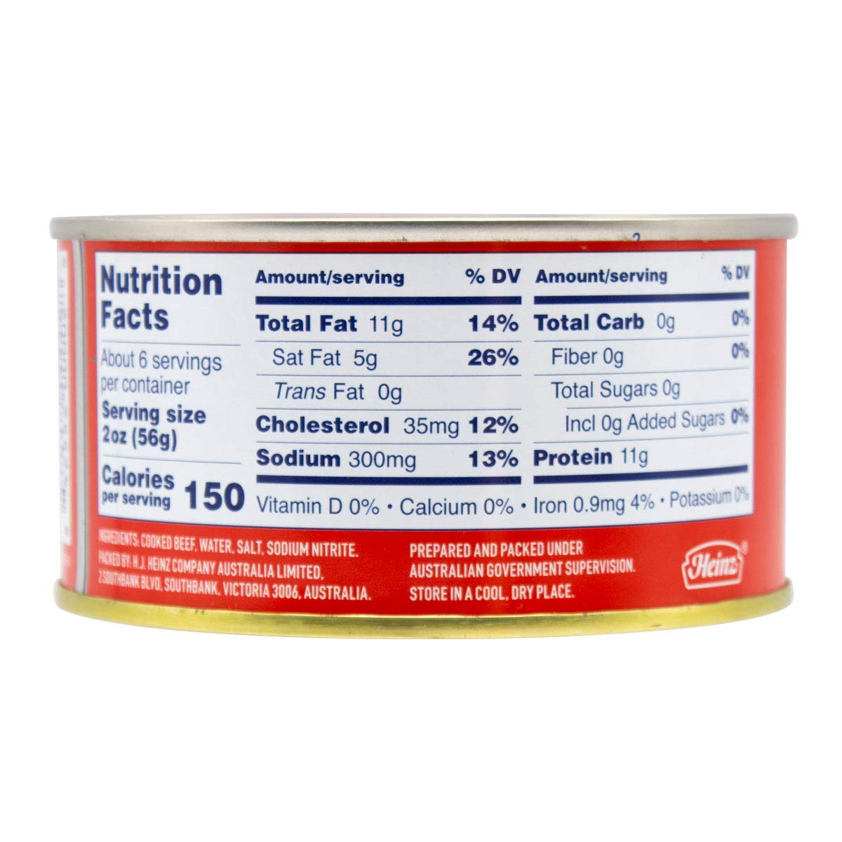 Detalle 2 de Ox & Palm Original Chunky Style Corned Beef, 11.5 oz (12-Pack)