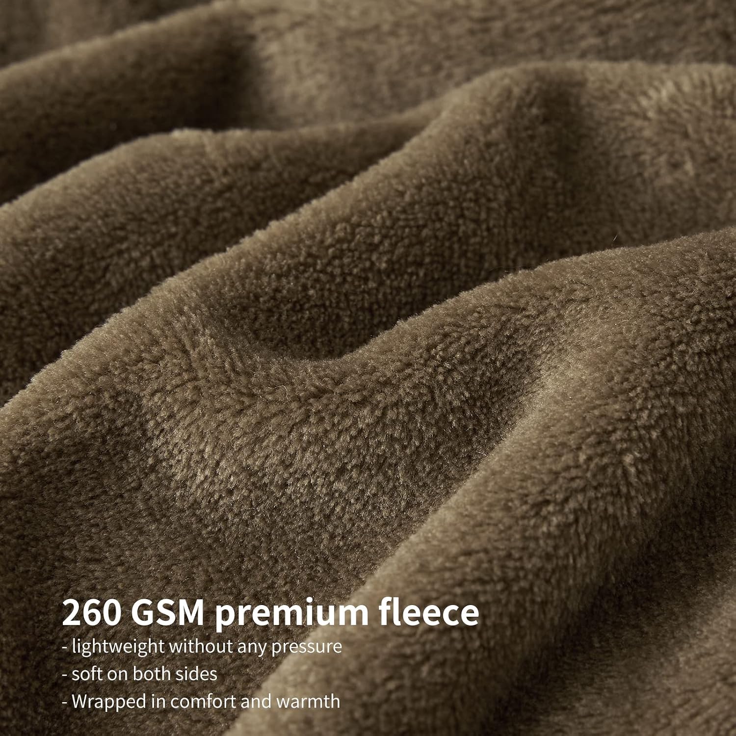 Thumbnail 3 de Aisbo fleece blanket throw 130x150cm
