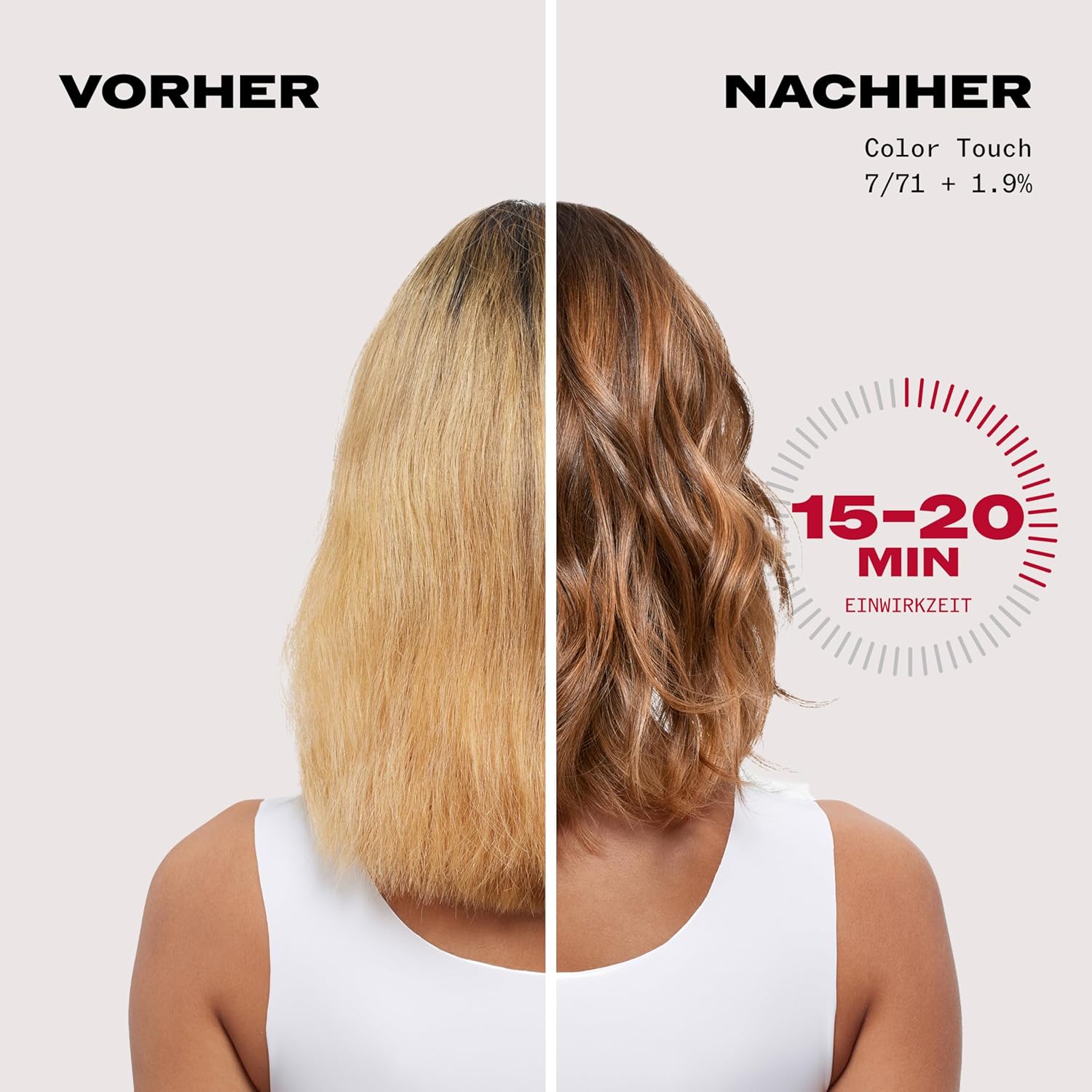 Thumbnail 4 de Wella Professionals Color Touch Deep Browns 7/73 Mittelblond Braun-Gold (ammoniakfrei, vegan) – 60 ml Intensivtönung