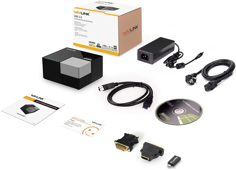 Thumbnail 6 de WAVLINK stacja dokująca USB 3.0/USB-C, dwa wyjścia wideo i Gigabit LAN
