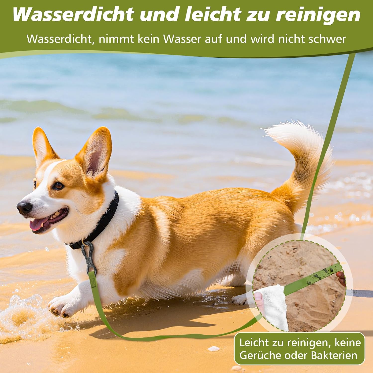 Detalle 2 de X XBEN Schleppleine 10M für Hunde