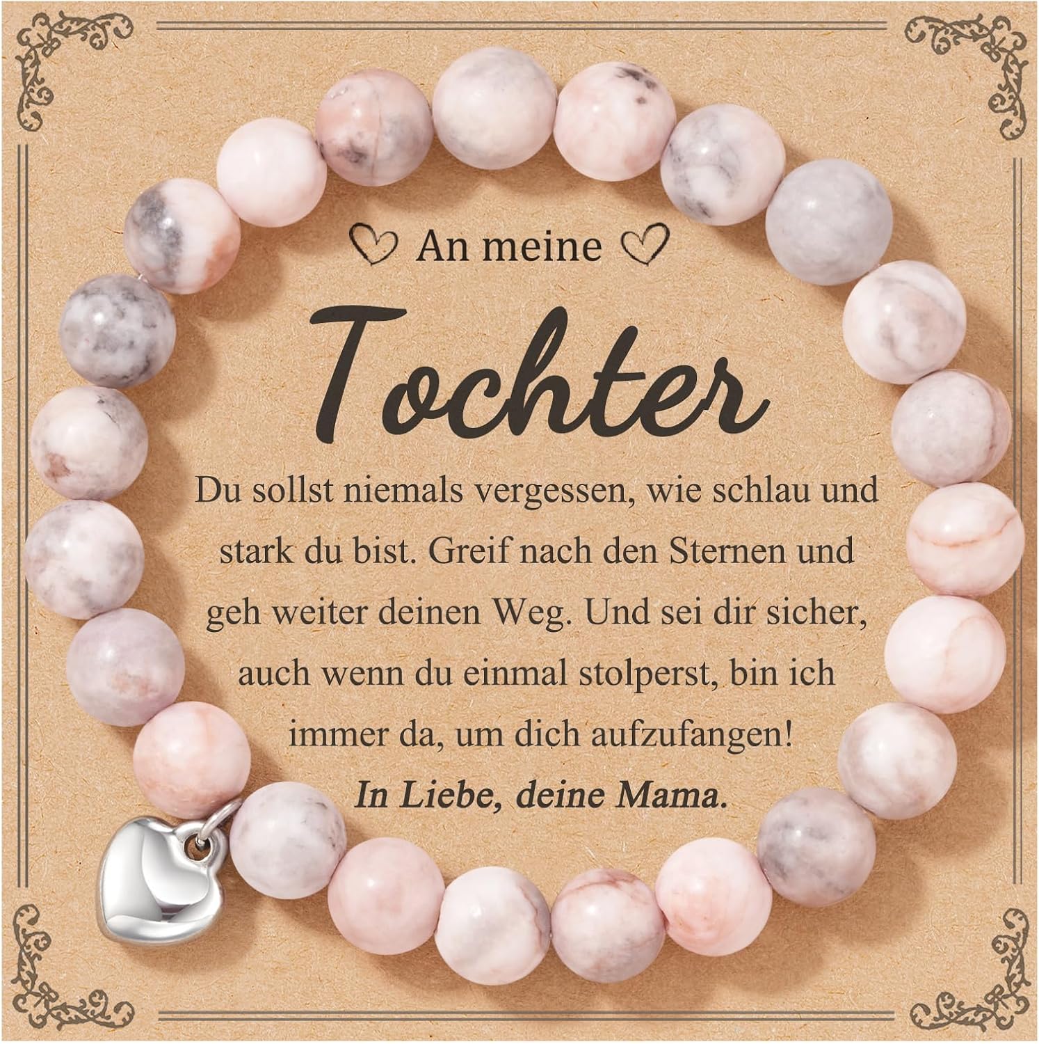 Thumbnail 6 de POWWA Naturstein Armband 18 cm