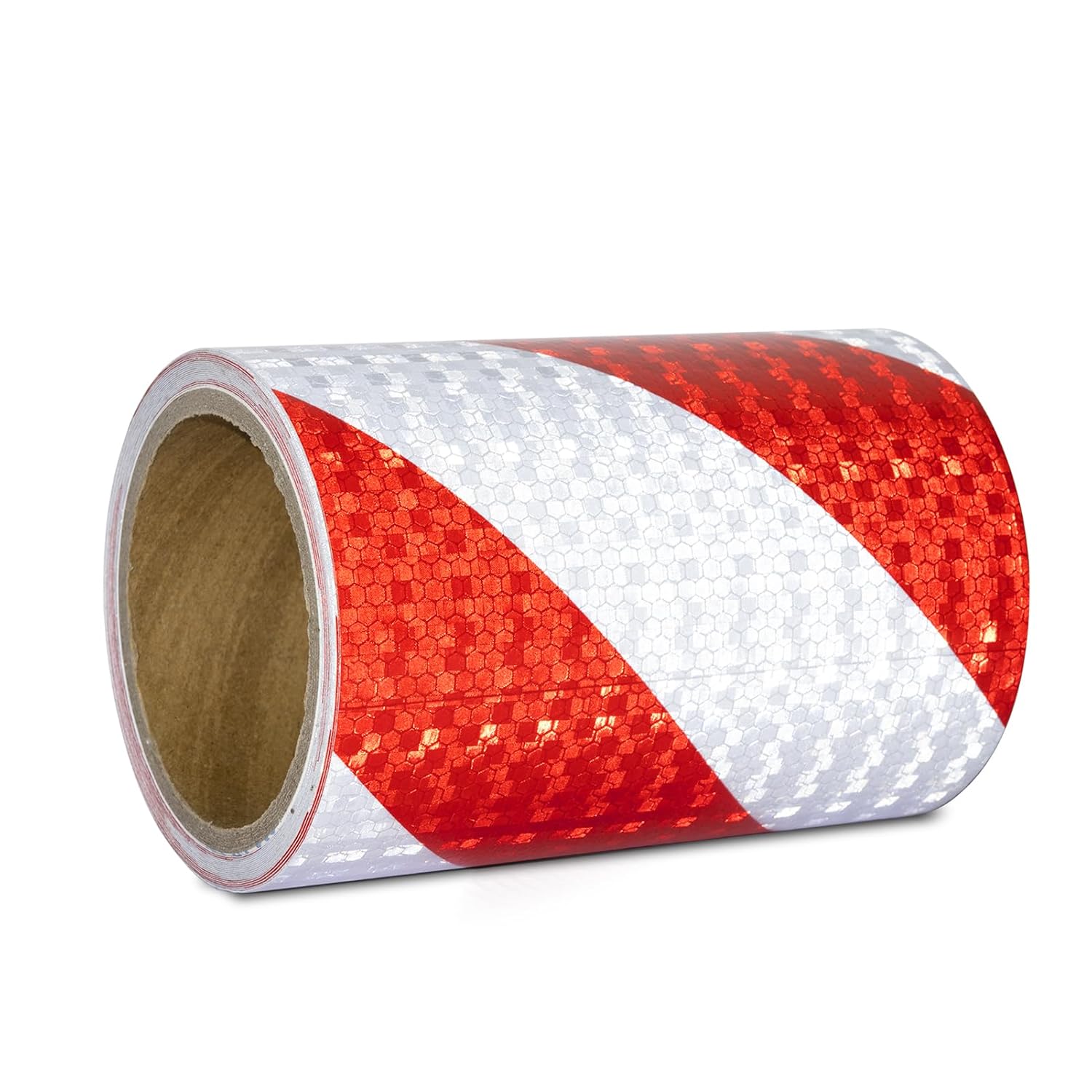 XFXIA Ruban réfléchissant 15m x 10m rouge blanc