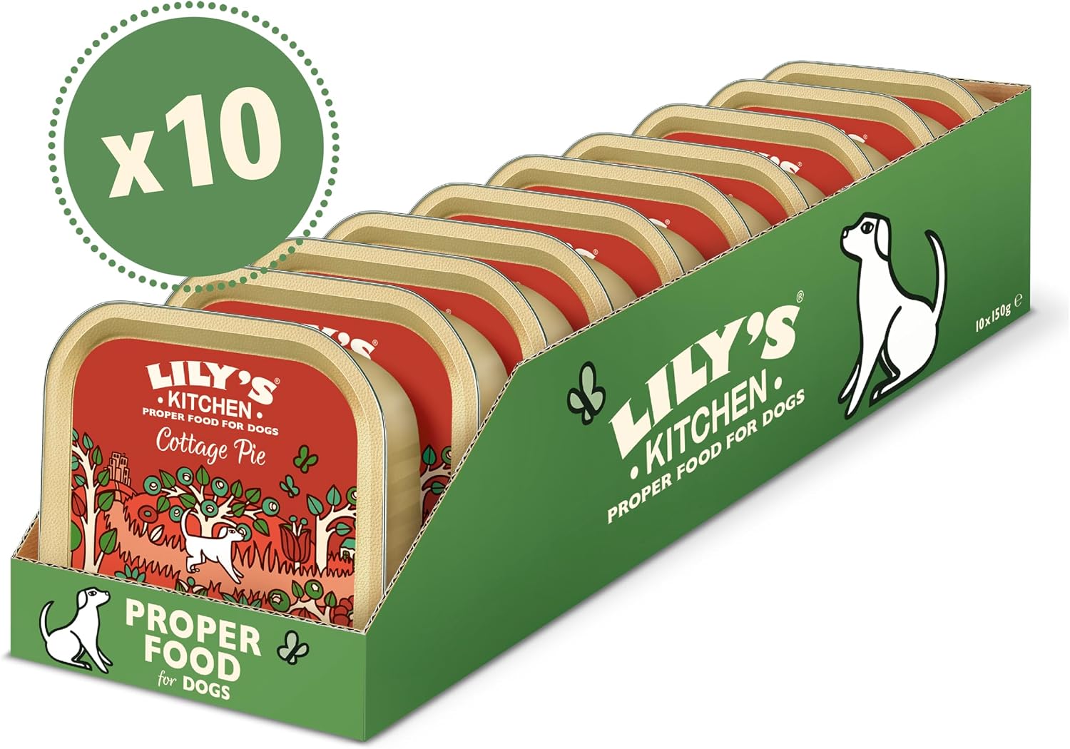 Detalle 2 de Lily's Kitchen Cottage Pie – Natural Complete Adult Dog Wet Food, 10 x 150 g