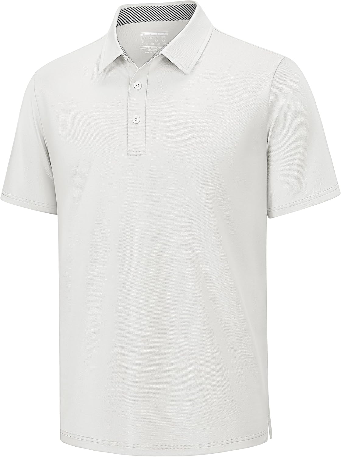 Thumbnail 6 de TACVASEN Herren Polohemd Kurzarm – atmungsaktives Baumwoll-Poloshirt mit Knopfleiste