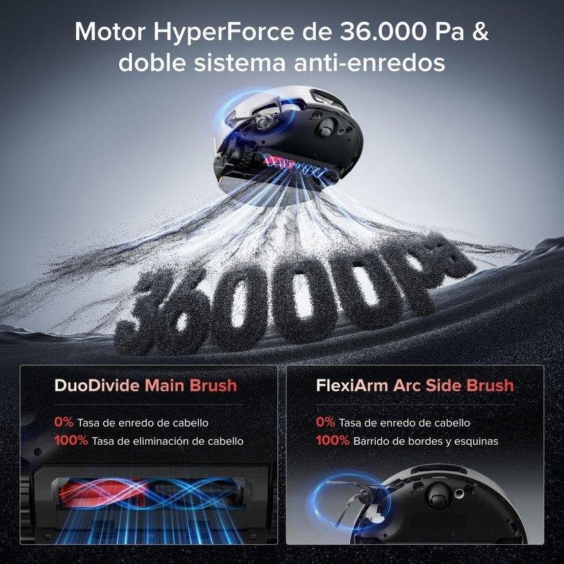 Thumbnail 1 de Roborock Saros 20 Sonic (aspira y friega) con autovaciado, navegación LiDAR y control por voz