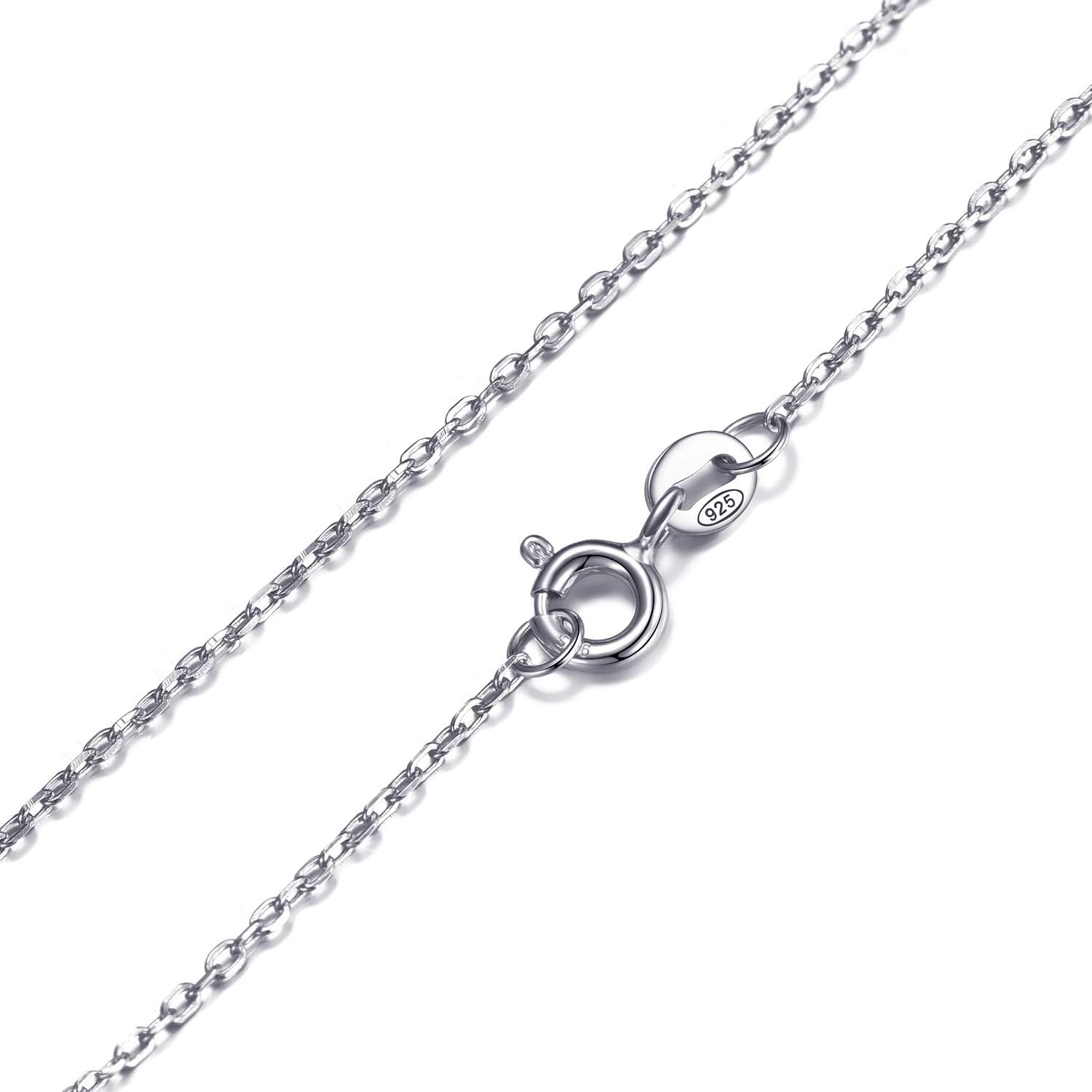 Detalle de MASADA Cadena con Inicial Plata 46cm