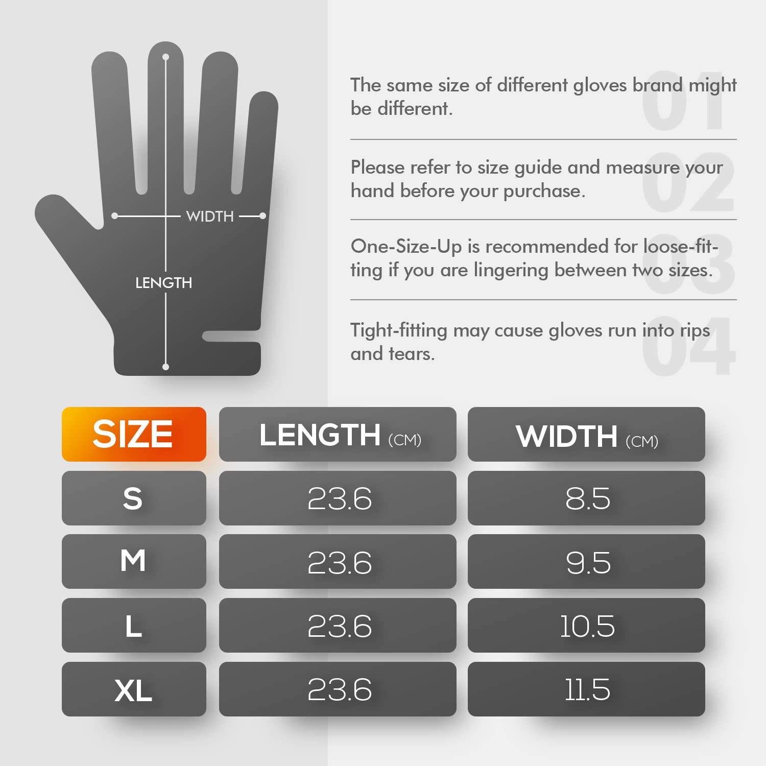 Thumbnail 5 de OKIAAS Black Medium Vinyl Gloves (Latex-free, 5 mil) – 100 Count for food prep, cleaning, hair dye & more
