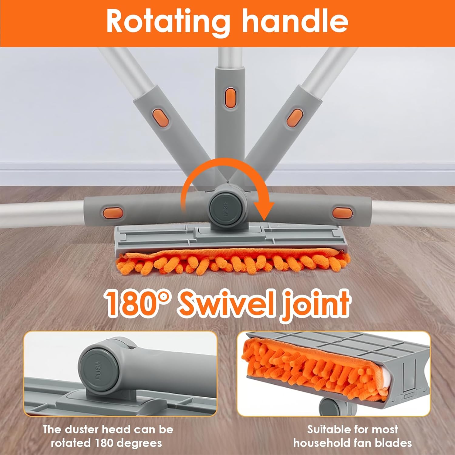 Thumbnail 1 de ZONJIE Ceiling Fan Dust Cleaner
