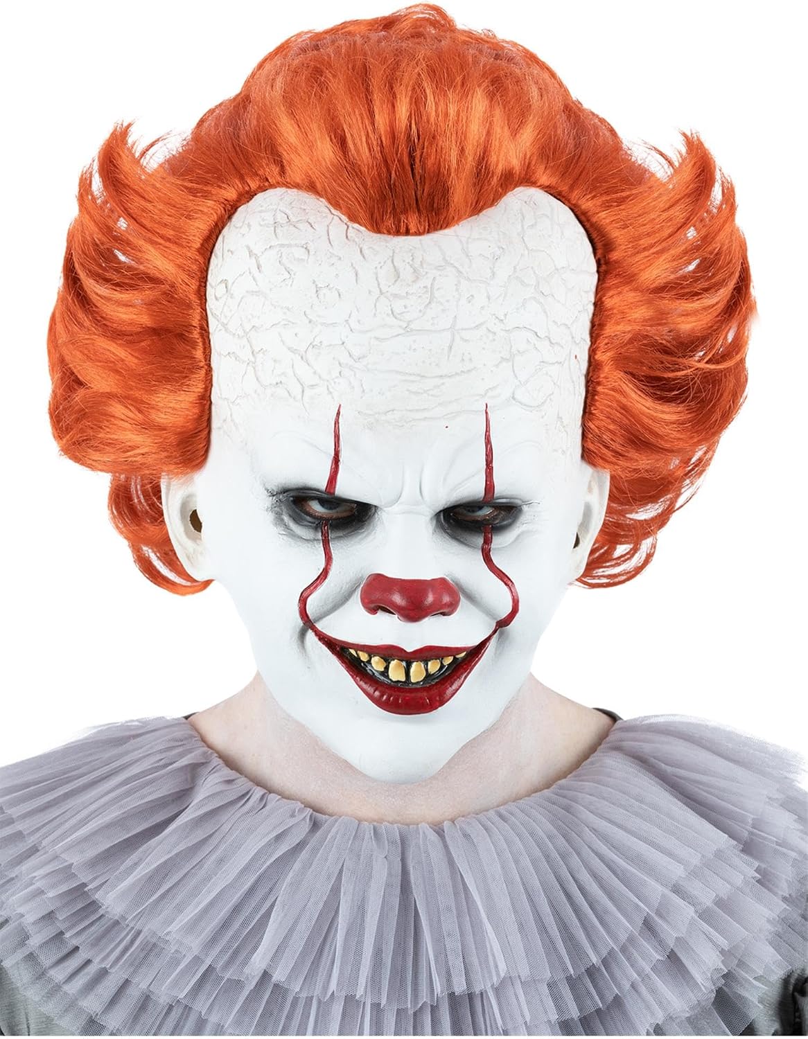 Detalle de Smiffys IT Chapter 2 máscara Pennywise cabeza completa ðŸŽ
