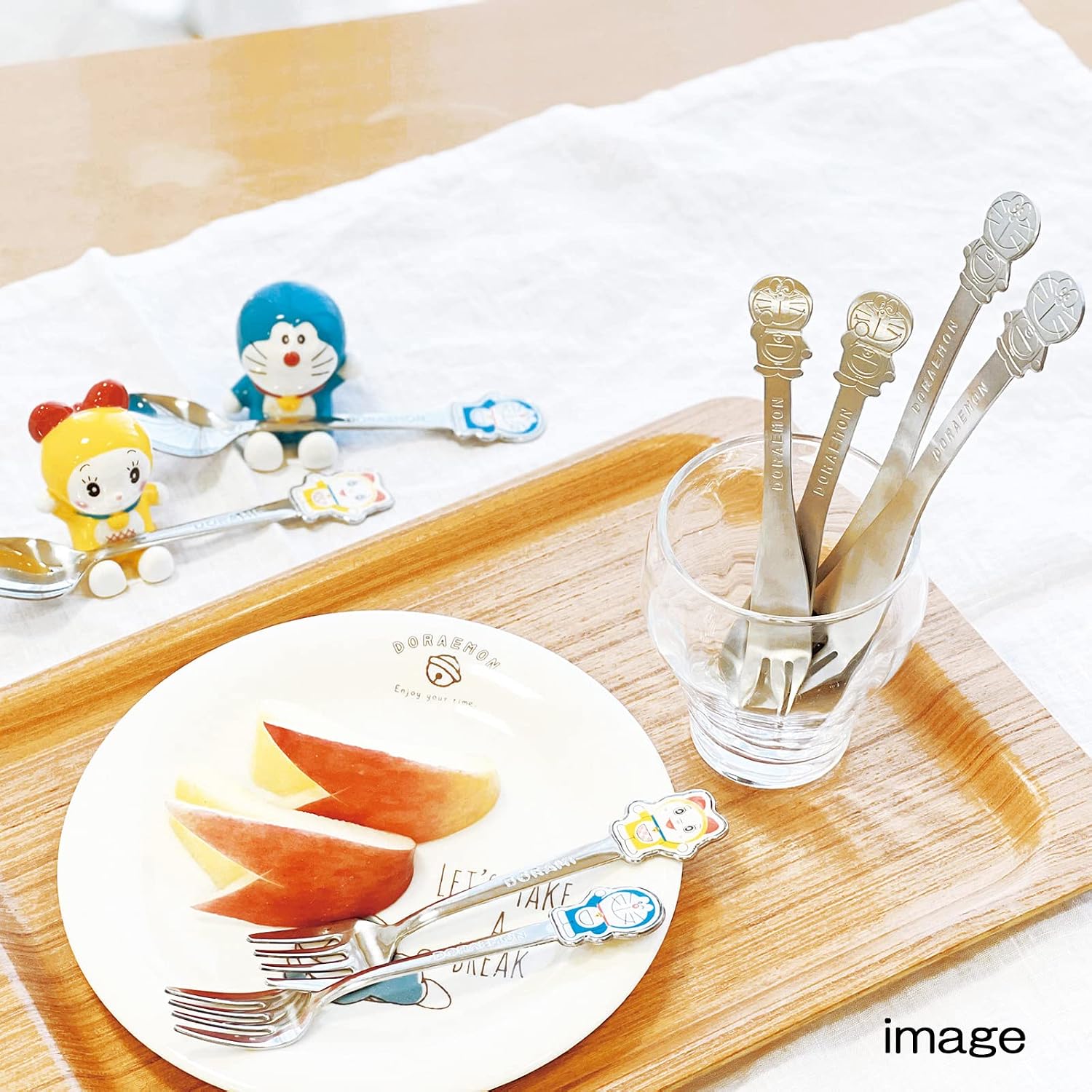 Thumbnail 1 de Doraemon stainless steel fork, 18.3 cm