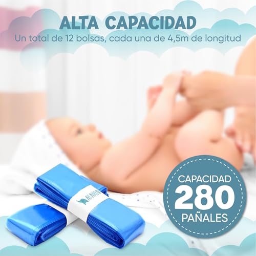 Detalle 2 de AKAMBO SUPER PACK AHORRO 13 Recambios Orig. + Aroma talco para Tomme Tipee y Sangenic Tec