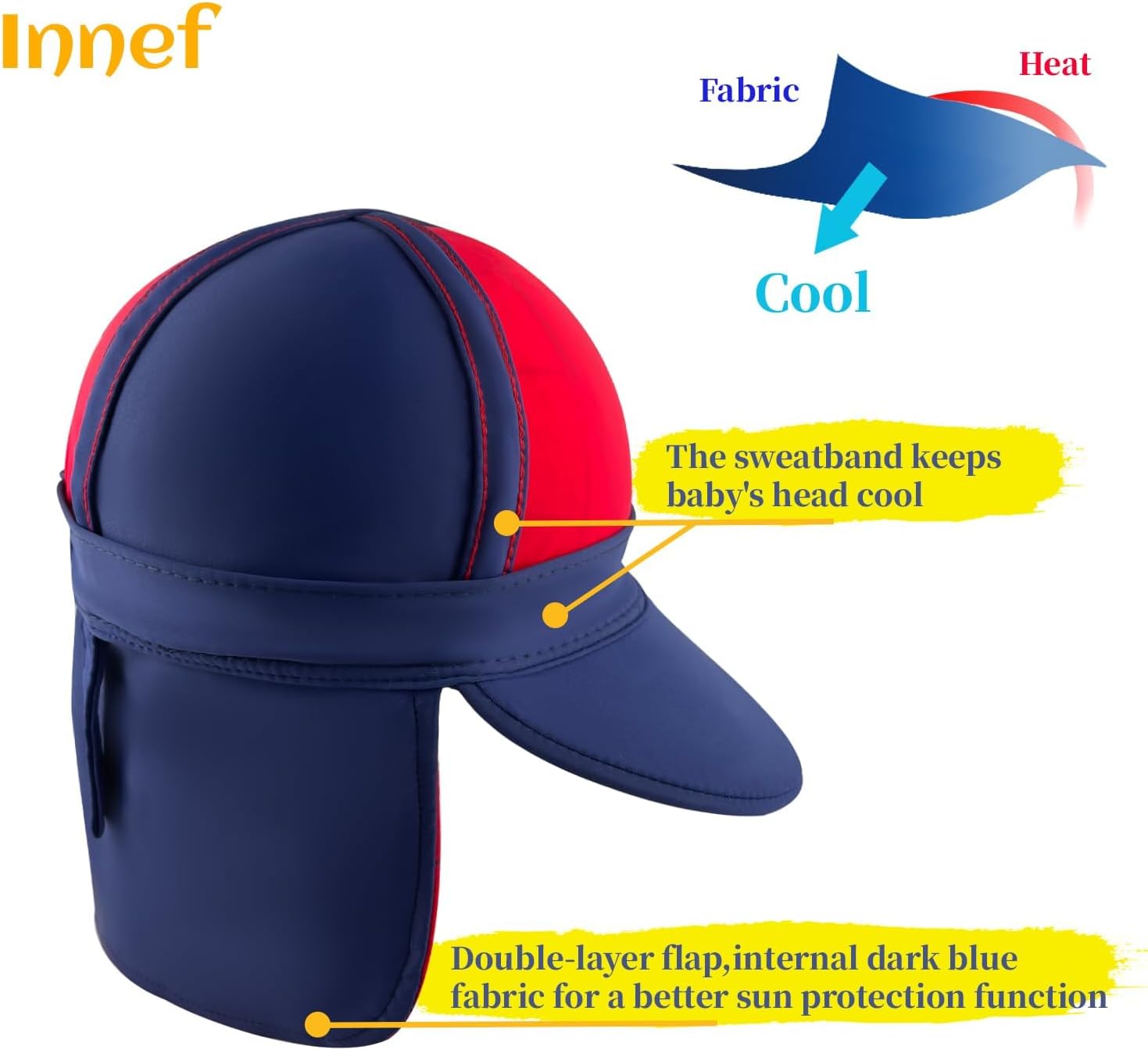 Thumbnail 6 de Gifts Treat Kids Legionnaires Hat with UPF 50+ Sun Protection