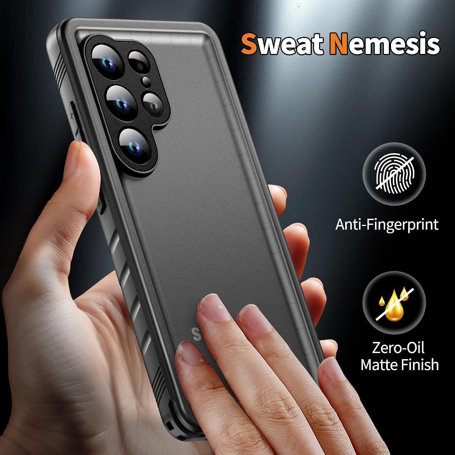 Thumbnail 6 de Cozycase TOP Military Shockproof Case for Samsung Galaxy S25 Ultra IP68 💼