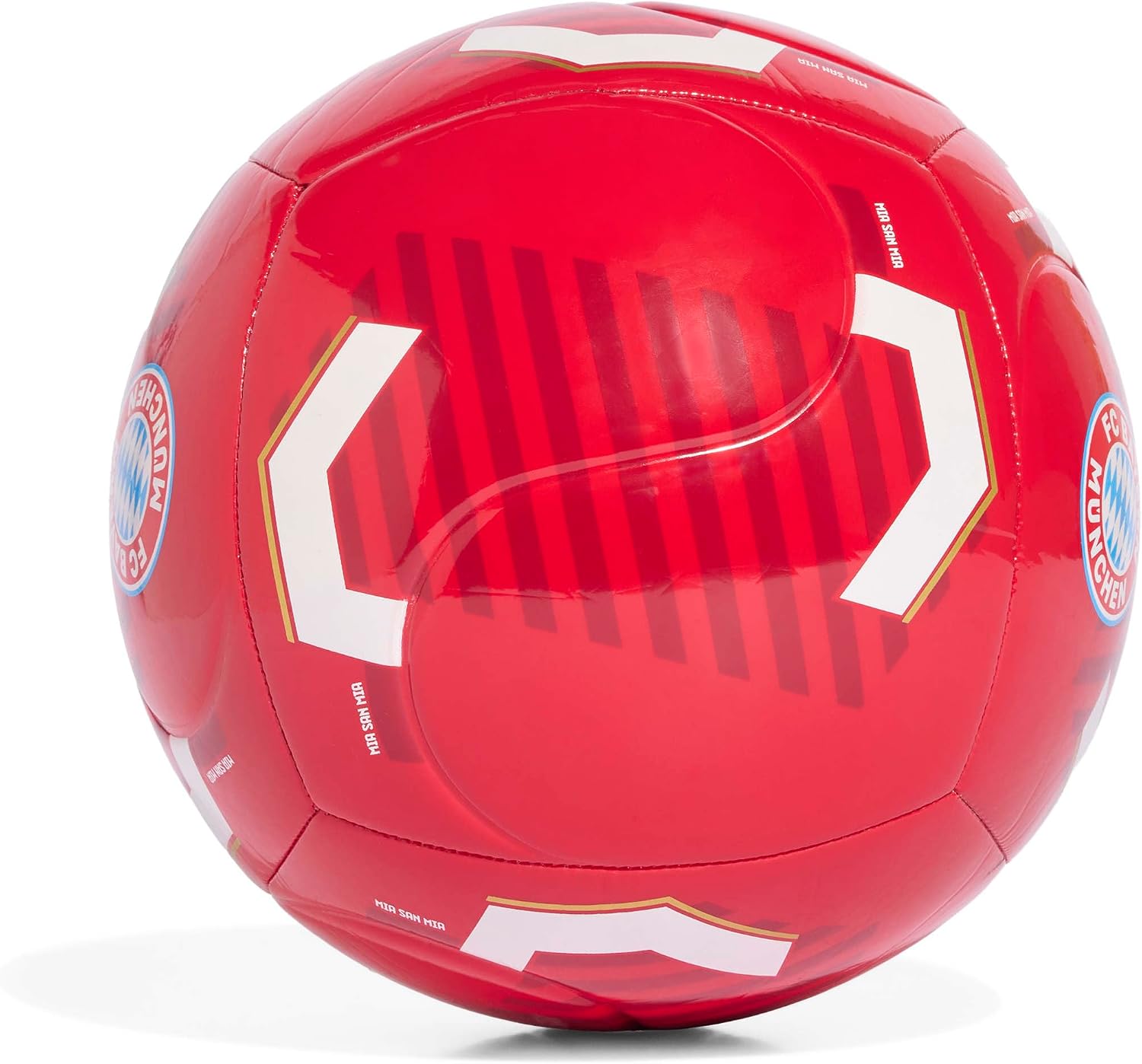 Detalle 2 de adidas FC Bayern Home Club-voetbal, maat 5, gerecycleerde TPU en butylblaas