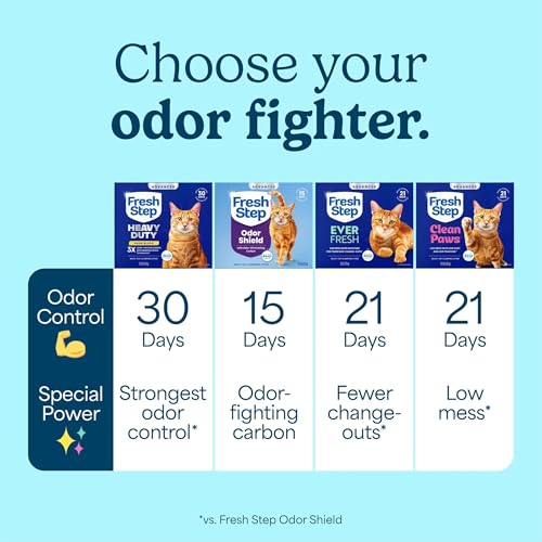 Thumbnail 11 de Fresh Step Advanced Heavy Duty Multi-Cat Clumping Litter (17.5 lb) — Febreze Freshness