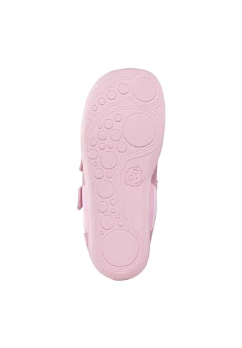Detalle 2 de Affenzahn Barfußschuh Baumwolle Lucky – Pink, Vegan, Klettverschluss, Größe 21–32