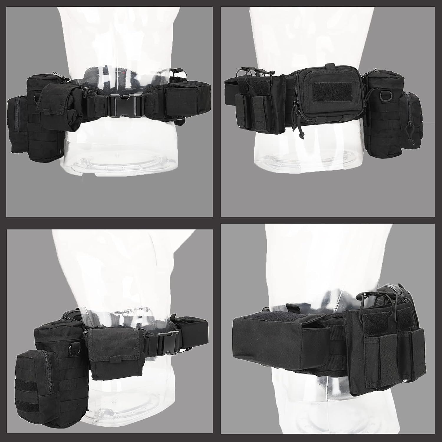Detalle 2 de BOMTURN Tactical Battle Belt 7-in-1 Set