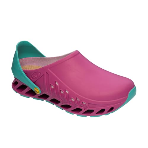 Detalle de Scholl Evoflex: Scarpe da Lavoro Unisex per Settore Medico (Fuchsia, 44 EU)