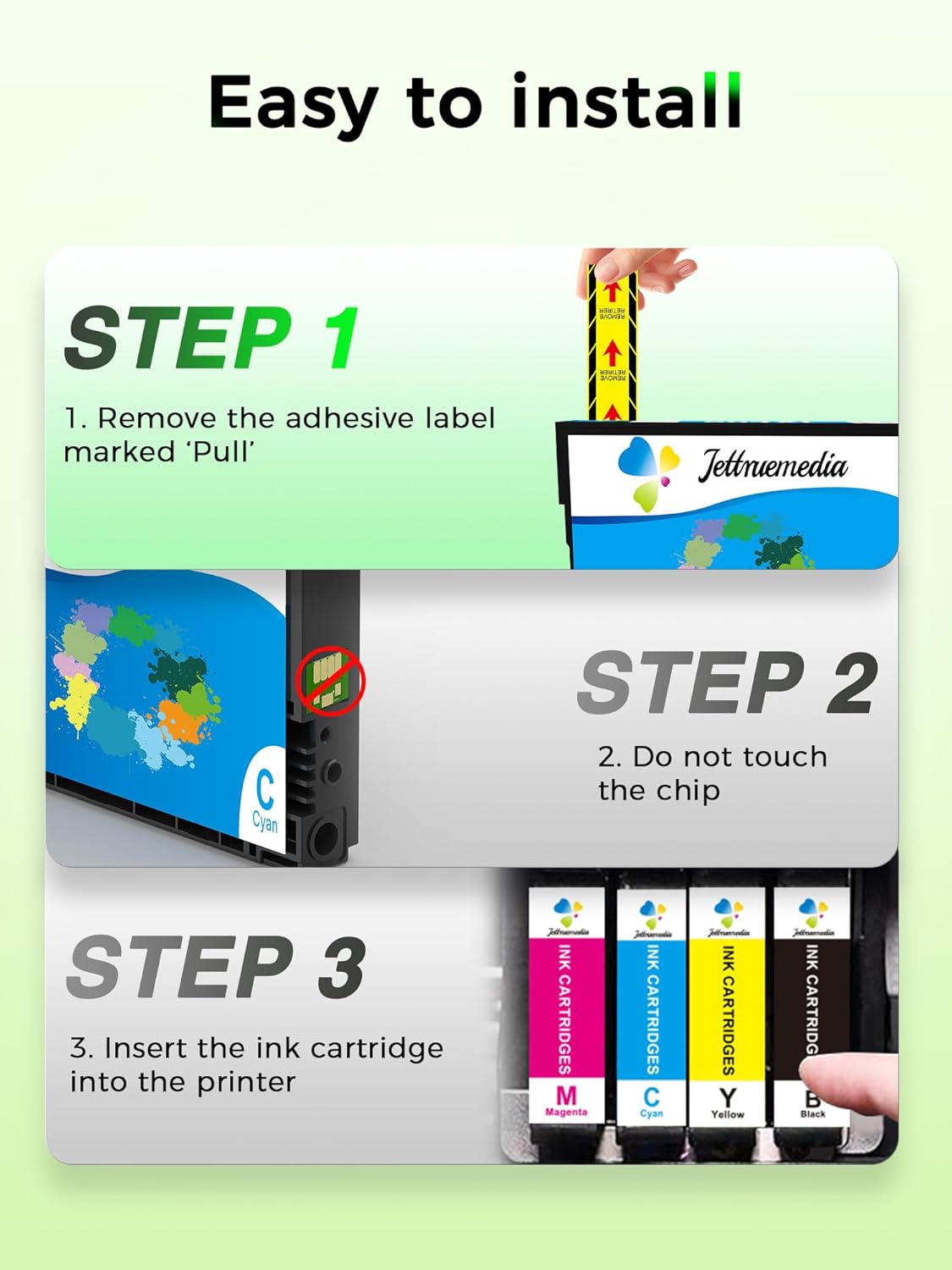Thumbnail 6 de Jettruemedia 604XL cartucce compatibili per Epson Expression Home e WorkForce (confezione da 12, multipack)