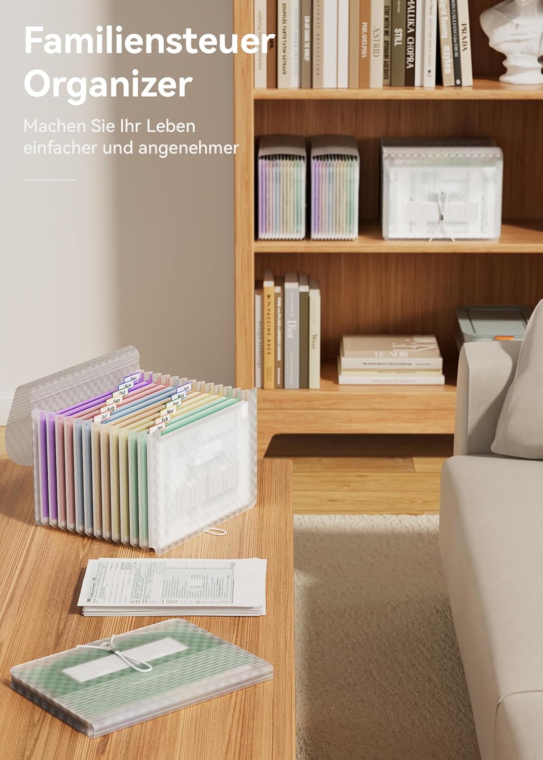 Thumbnail 5 de ABC life Dokumentenmappe 13 Fächer 📁